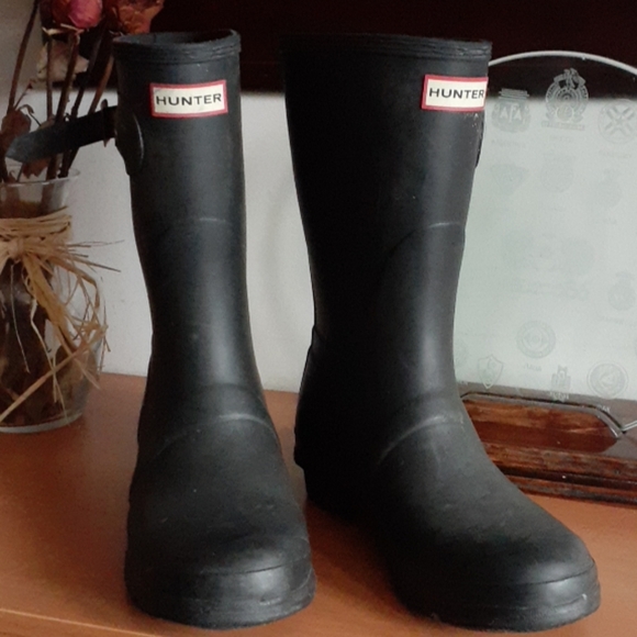 Hunter Shoes - Hunter Midcalf Matte Rain Boots 10